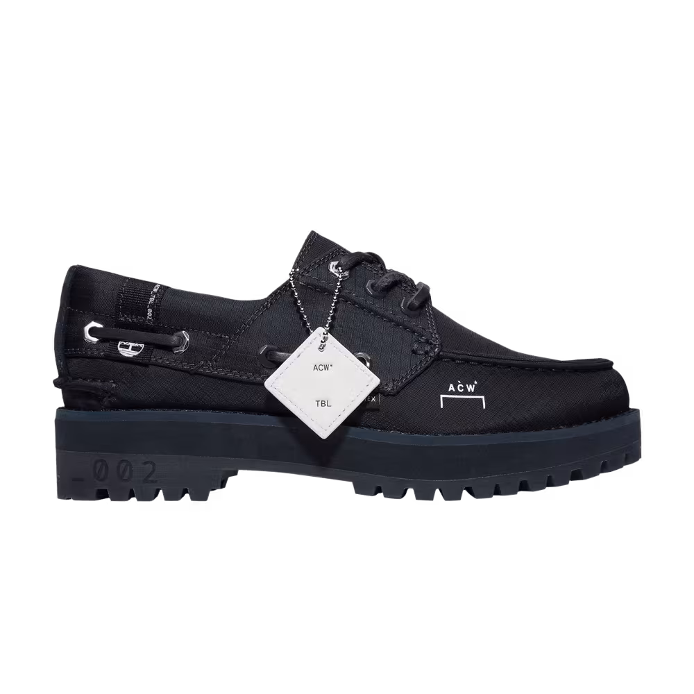 A-Cold-Wall* x Timberland Women's 3-Eye Classic Waterproof Boat Navy