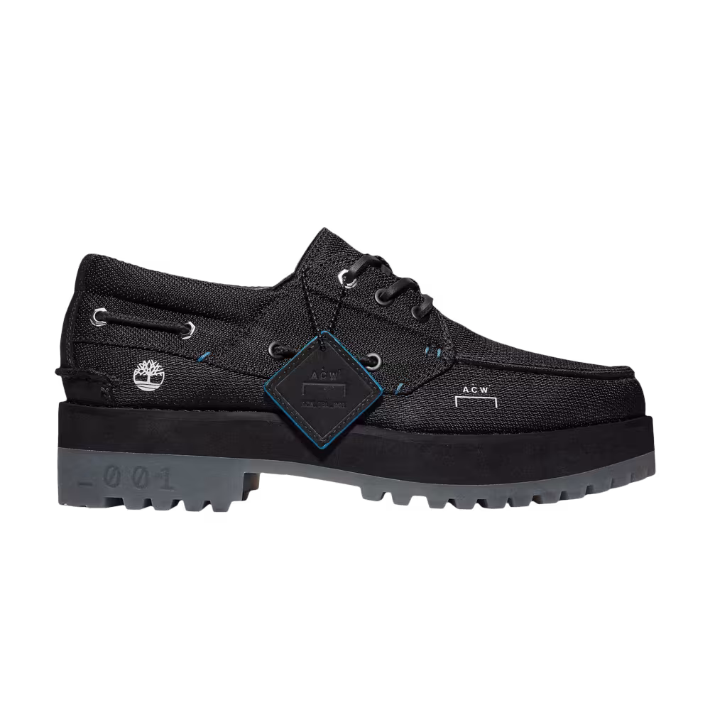 A-Cold-Wall* x Timberland 3-Eye Lug Boat Future73 - Black