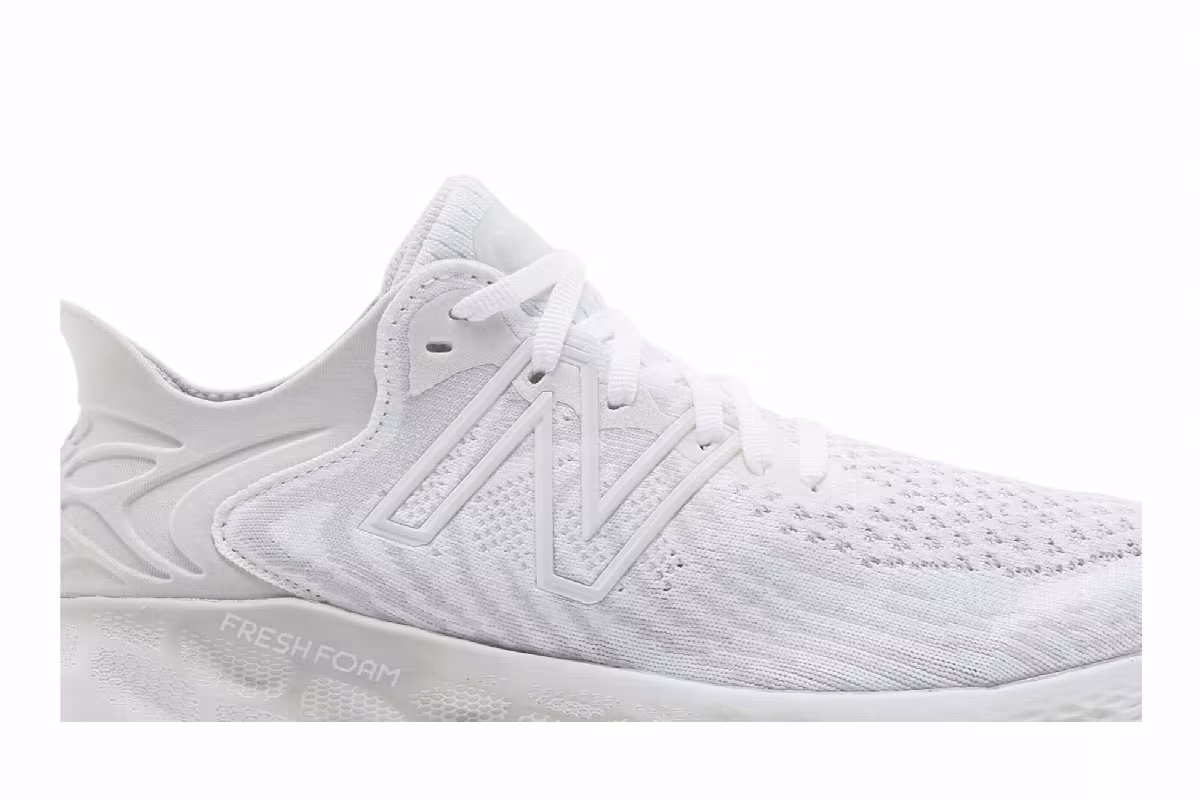 New Balance Women's Fresh Foam 1080v11 White Nimbus Cloud, view 3