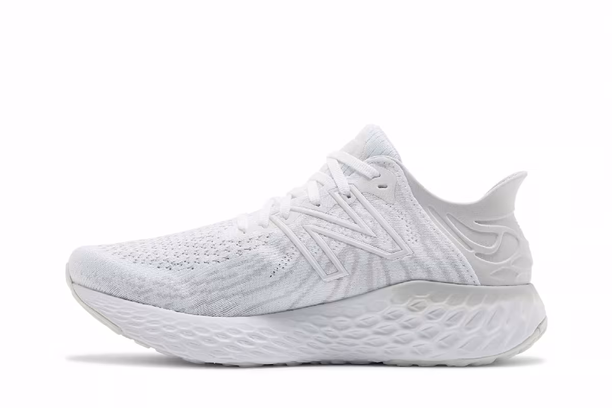 New Balance Women's Fresh Foam 1080v11 White Nimbus Cloud, view 4
