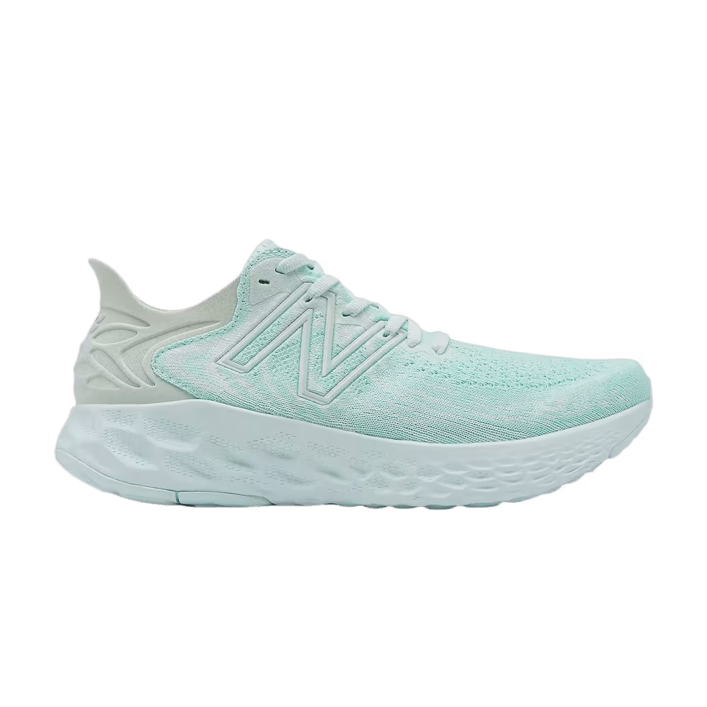 New Balance Women's Fresh Foam 1080v11 2E Wide White Mint