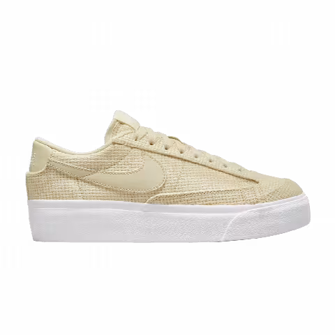 Nike Wmns Blazer Low Platform Essential 'Fossil Woven'
