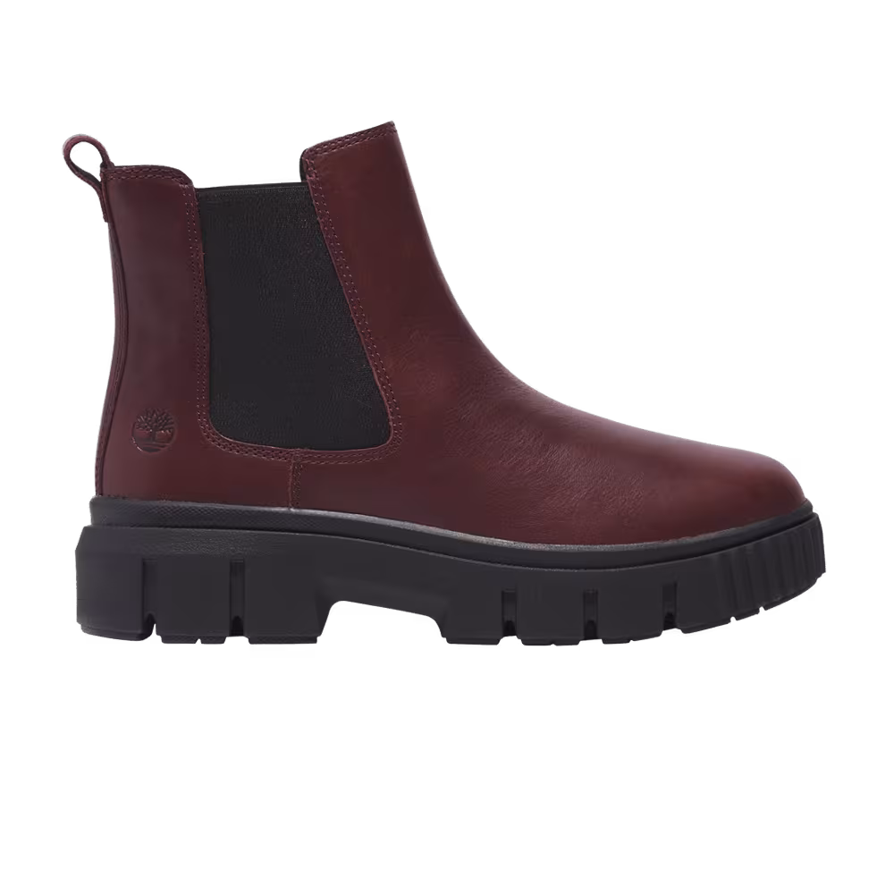 Timberland Women's Greyfield Chelsea Boot Burgundy