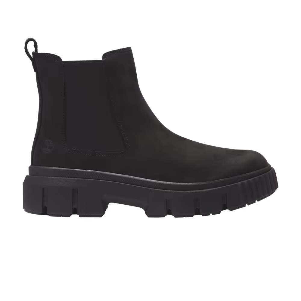 Timberland Women's Greyfield Chelsea Boot Triple Black