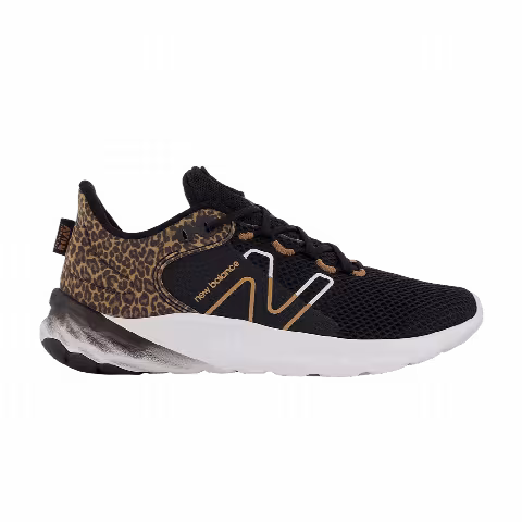 New Balance Fresh Foam Roav Little Kid Wide 'Black Leopard'
