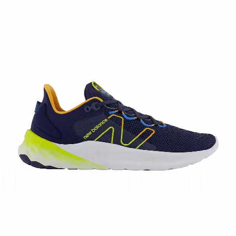 New Balance Fresh Foam Roav v2 2E Wide 'Natural Indigo Sulphur Yellow'