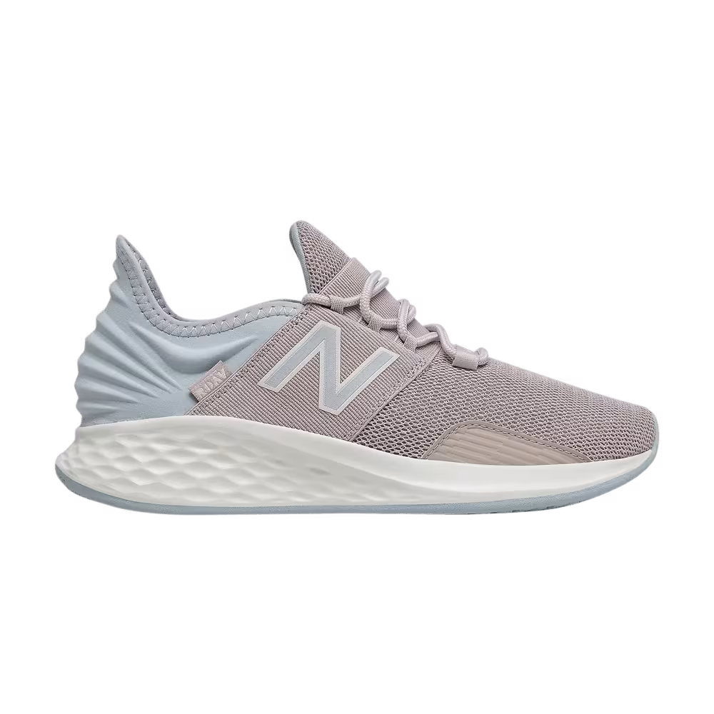New Balance Women's Fresh Foam Roav 2E Wide Logwood Light Cyclone