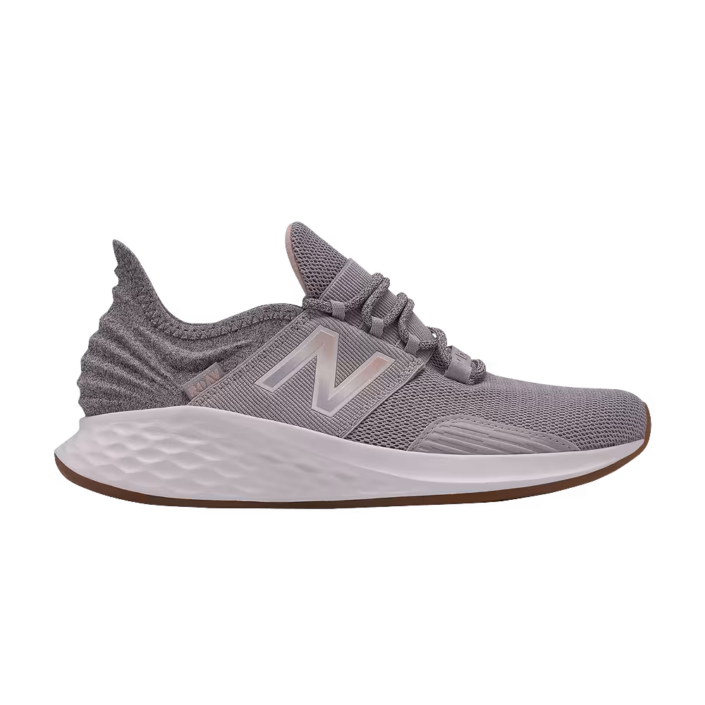 New Balance Women's Fresh Foam Roav Tee Shirt - Whisper Grey