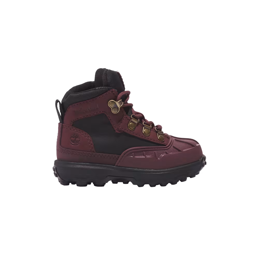 Timberland Converge Rubber Toe Boot Toddler Burgundy