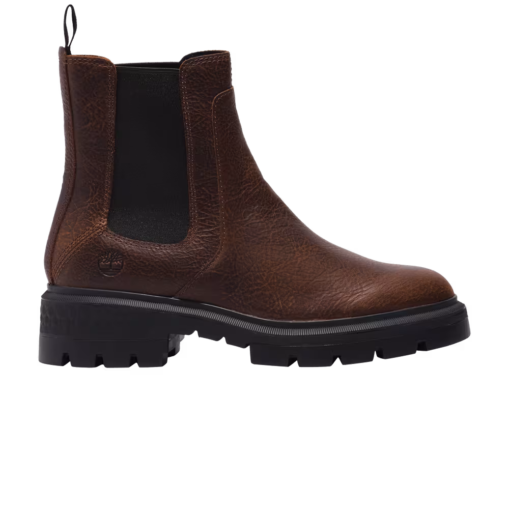 Timberland Women's Cortina Valley Chelsea Boot Dark Brown