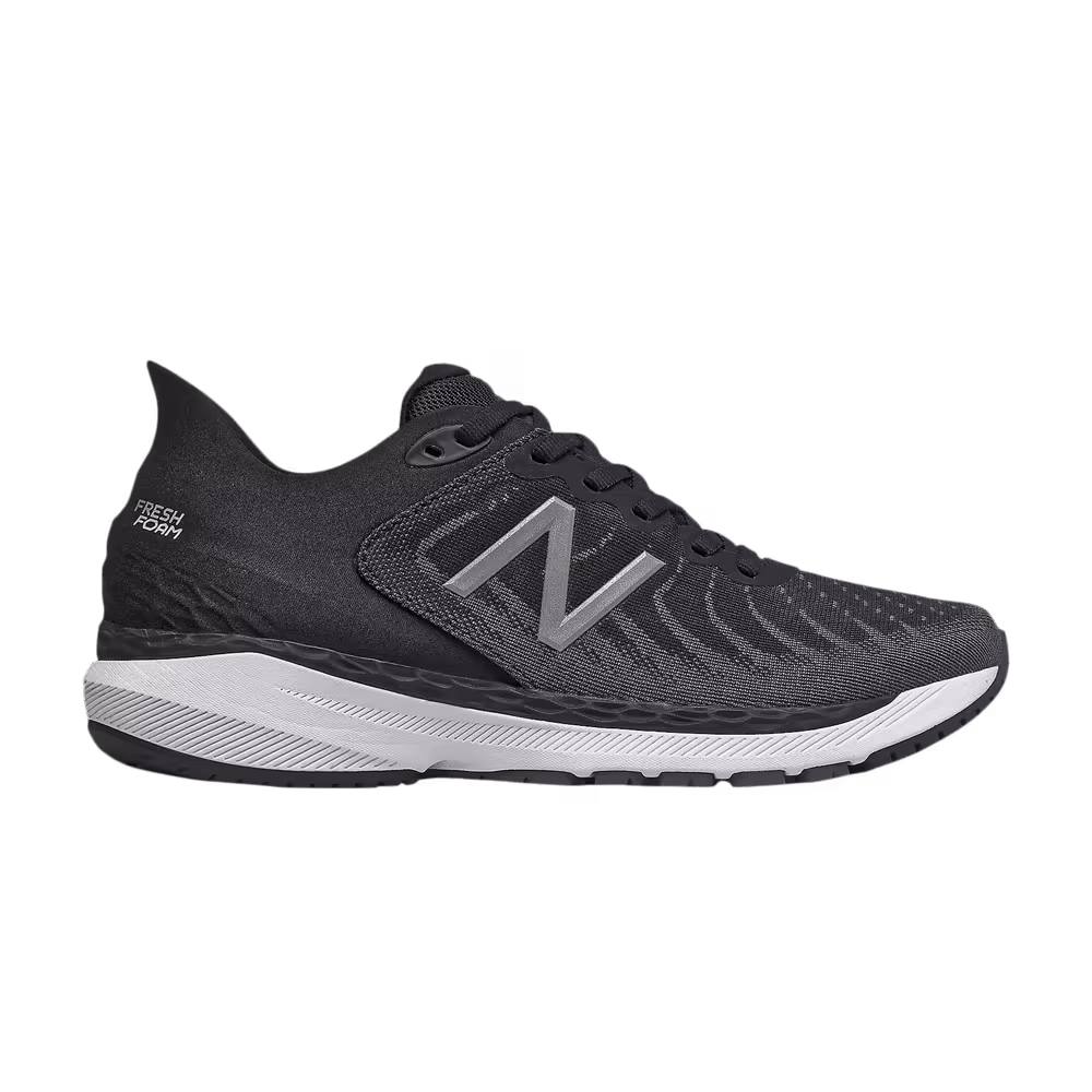 New Balance Women's Fresh Foam 860v11 2E Wide Black Lead