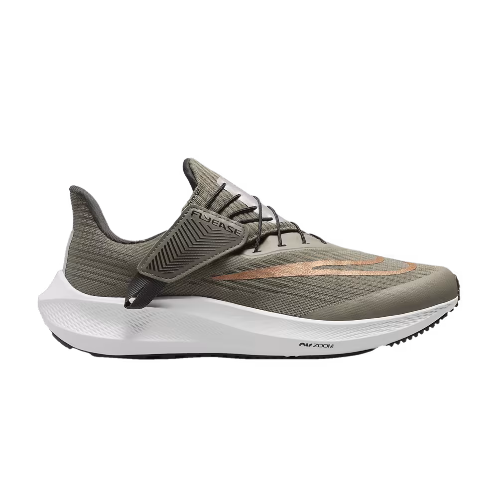 Nike Women's Air Zoom Pegasus 39 FlyEase Olive Grey Metallic Copper