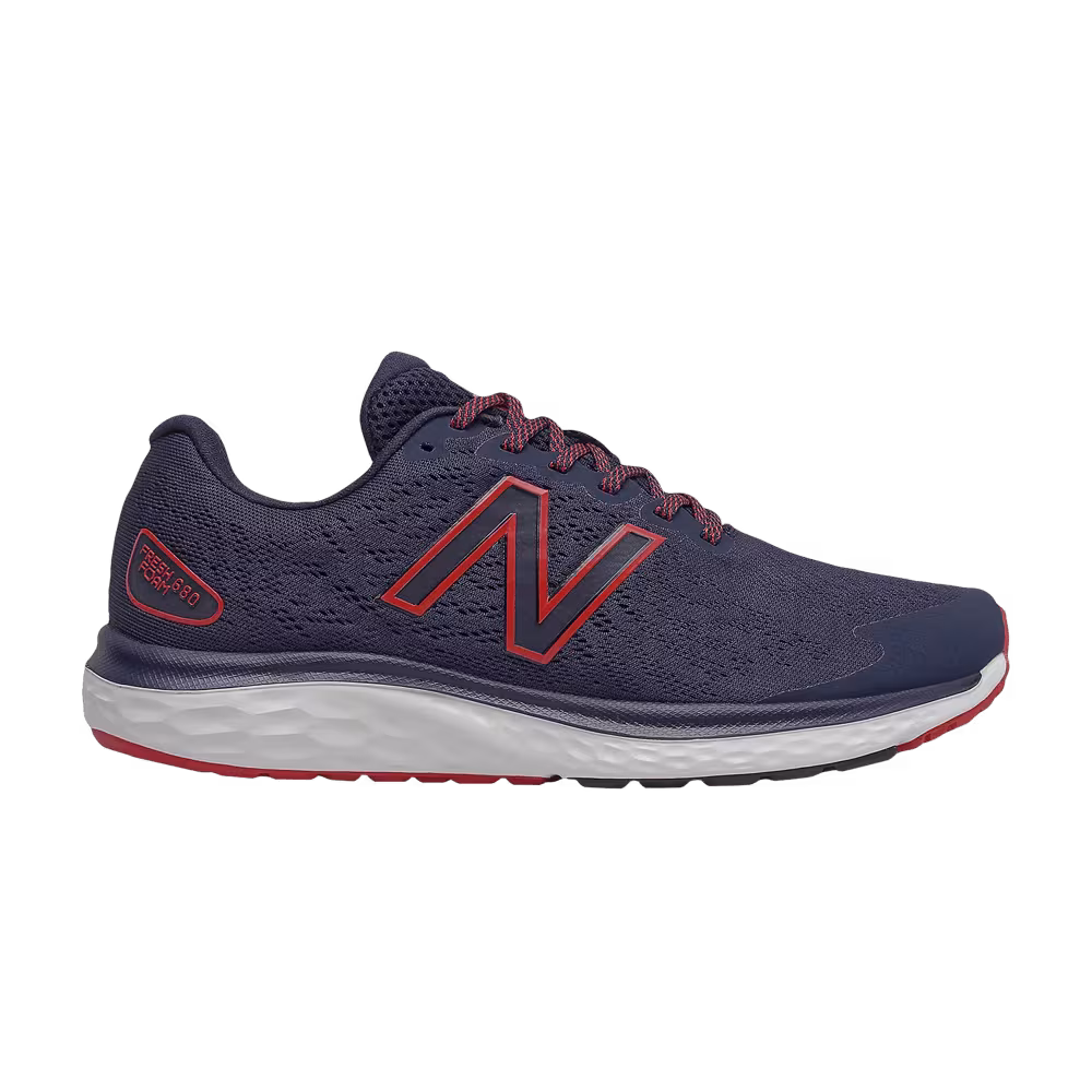 New Balance Fresh Foam 680v7 Navy Team Red