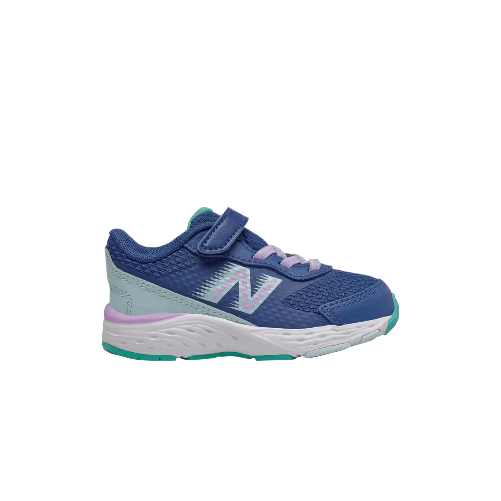New Balance 680v6 Bungee Infant Wide Captain Blue Mint