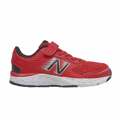 New Balance 680v6 Bungee Big Kid Wide 'Team Red Black'