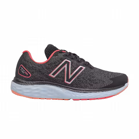 New Balance Wmns Fresh Foam 680v7 Wide 'Black Vivid Coral'