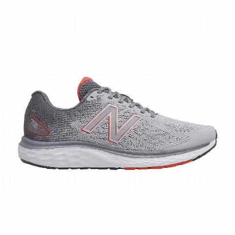 New Balance Fresh Foam 680v7 2E Wide 'Grey Ghost Pepper'