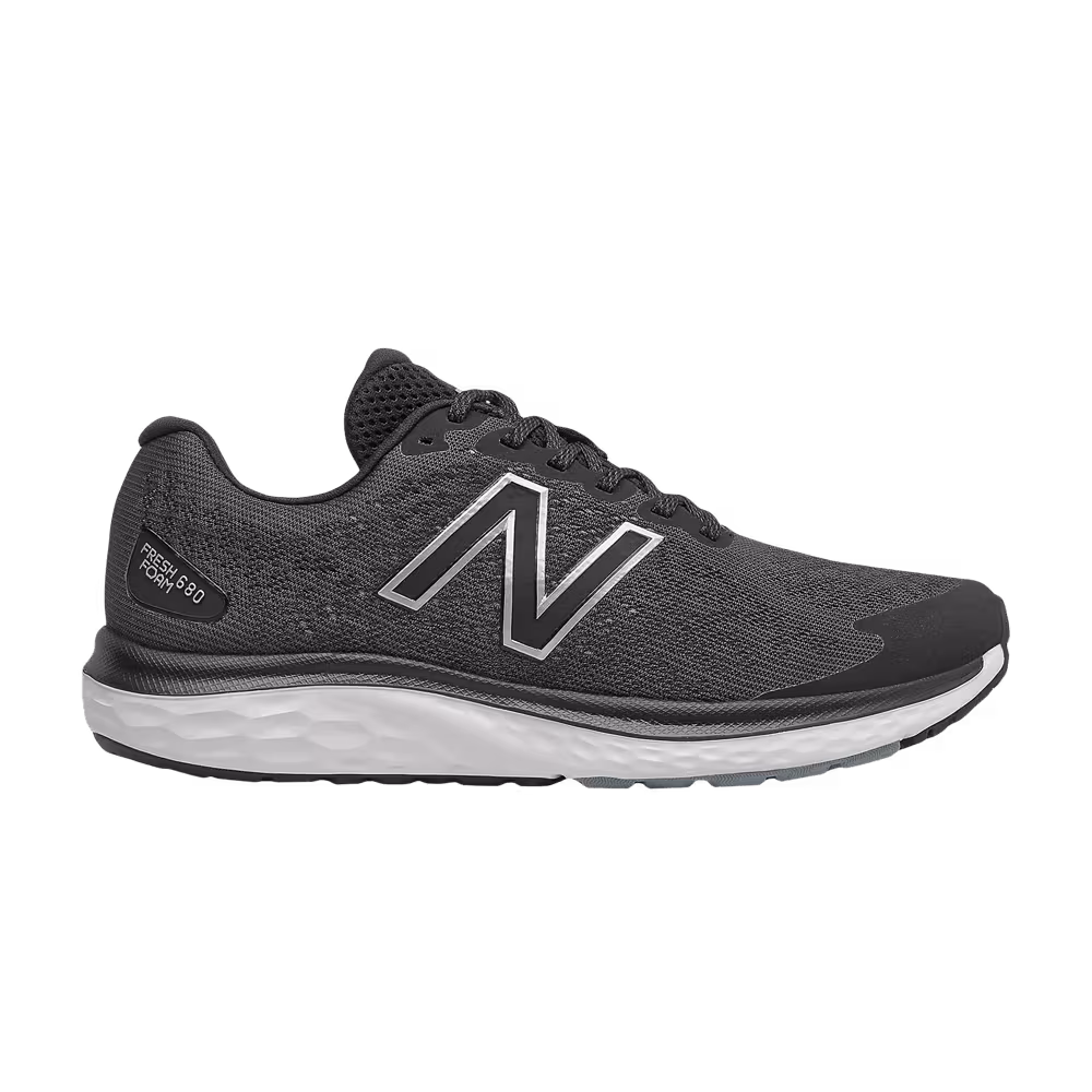 New Balance Fresh Foam 680v7 2E Wide Black Star Glow