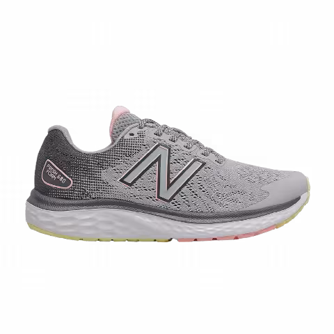 New Balance Wmns Fresh Foam 680v7 2E Wide 'Silver Thunder'