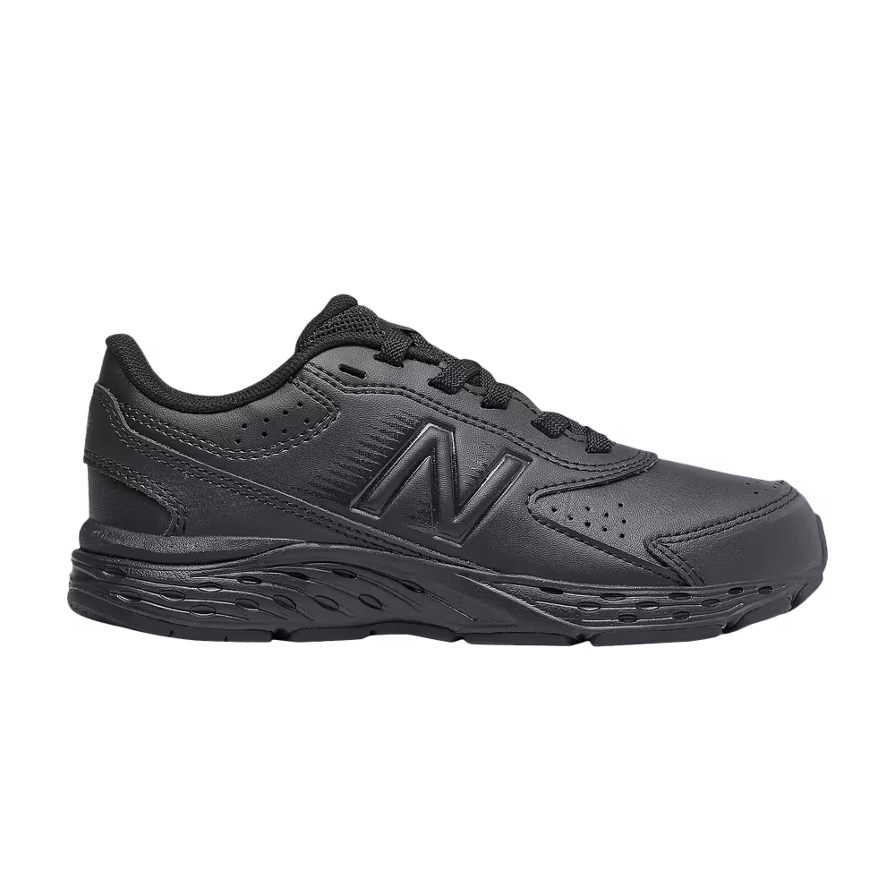 New Balance 680v6 Uniform Big Kid X-Wide Black