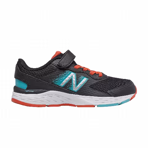 New Balance 680v6 Bungee Big Kid 'Black Ghost Pepper'
