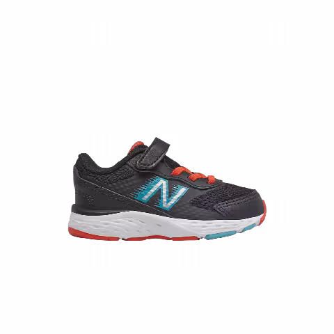 New Balance 680v6 Bungee Infant Wide 'Black Ghost Pepper'