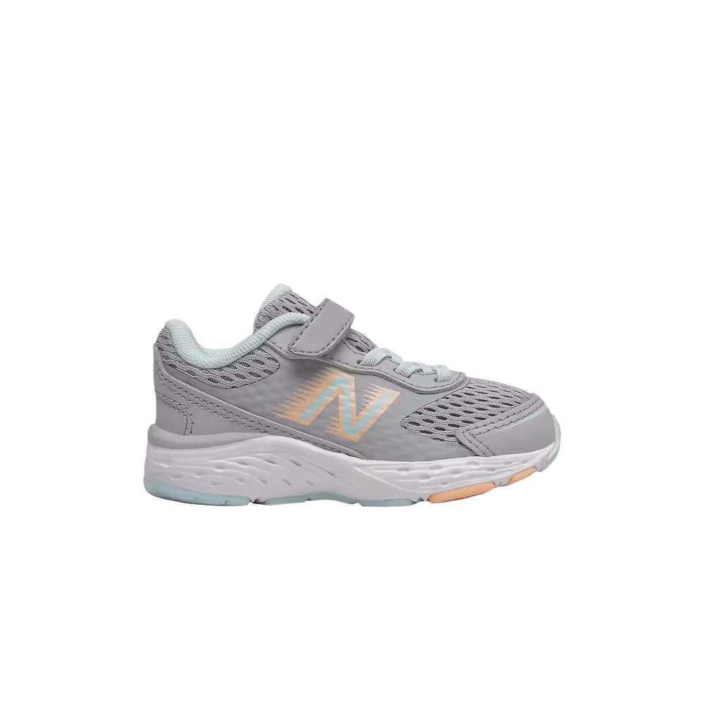 New Balance 680v6 Bungee Toddler Wide Rain Cloud Pale Blue Chill