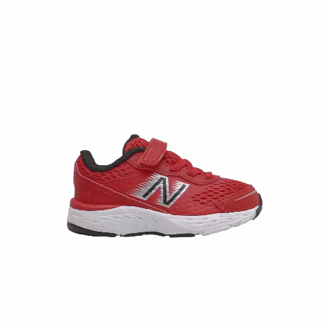 New Balance 680v6 Bungee Toddler Wide 'Team Red Black'