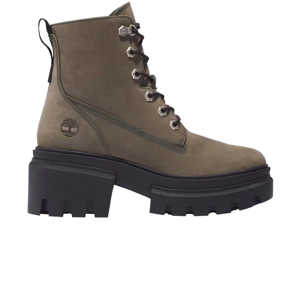 Timberland Women's Everleigh 6-Inch Boot Dark Green