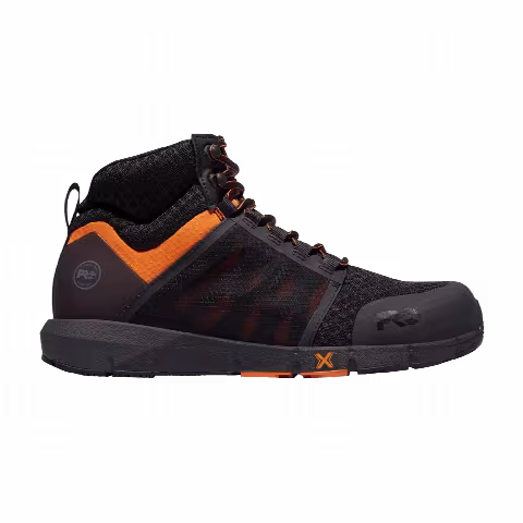 Timberland Radius Composite Toe Work Sneaker 'Black Orange'