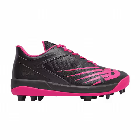 New Balance 4040 v6 Big Kid Wide 'Rubber Molded - Black Pink'
