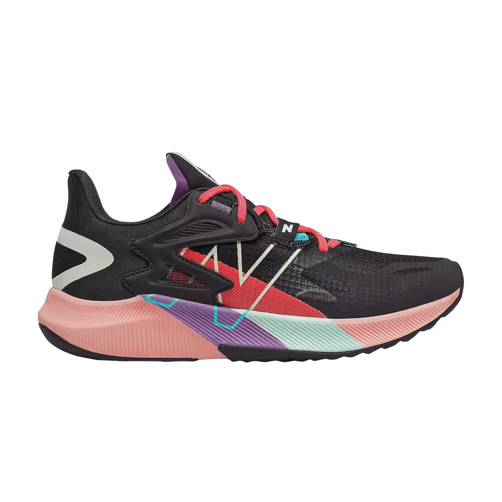 New Balance Women's FuelCell Propel RMX Wide Black Vivid Coral