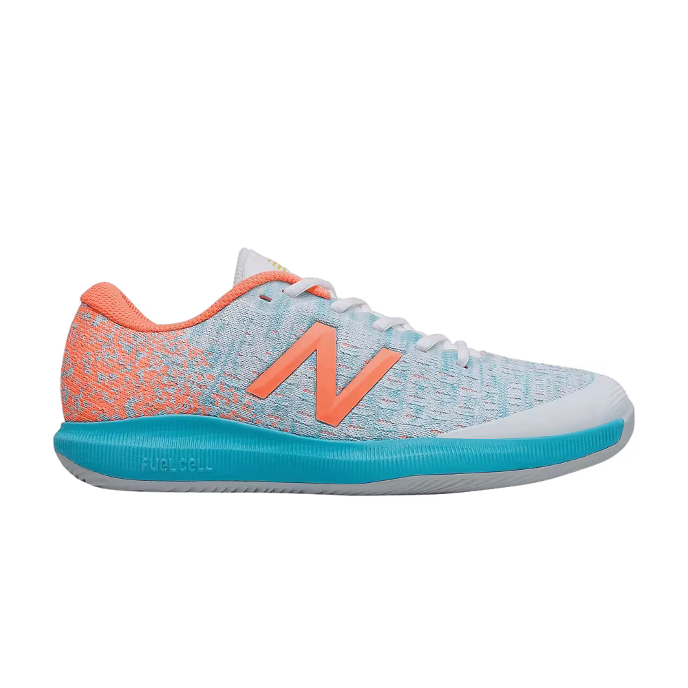 New Balance Women's FuelCell 996v4 Wide White Citrus