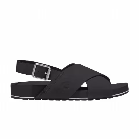 Timberland Wmns Malibu Waves Basic Backstrap Sandal 'Jet Black'