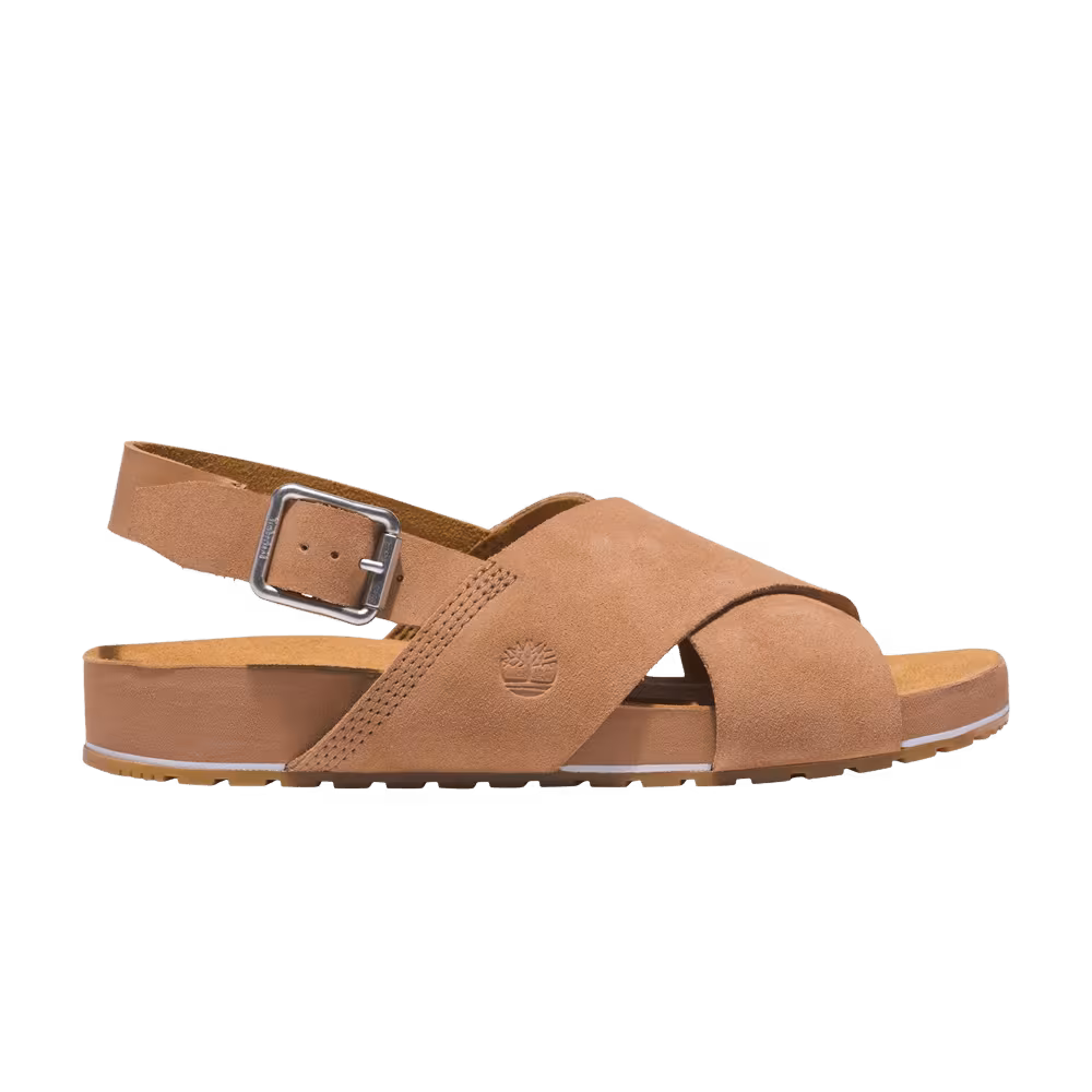 Timberland Women's Malibu Waves Basic Backstrap Sandal Tan