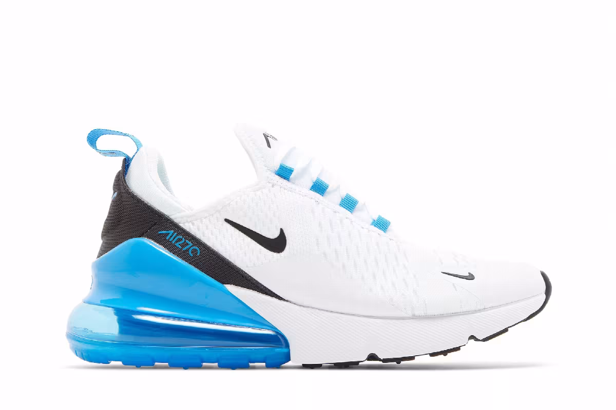 Nike Air Max 270 GS White Photo Blue, view 2