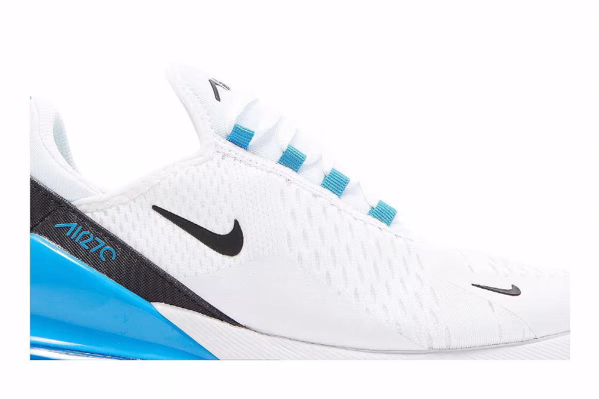 Nike Air Max 270 GS White Photo Blue, view 3