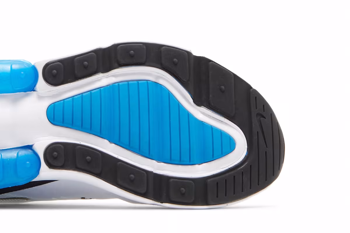 Nike Air Max 270 GS White Photo Blue, view 6
