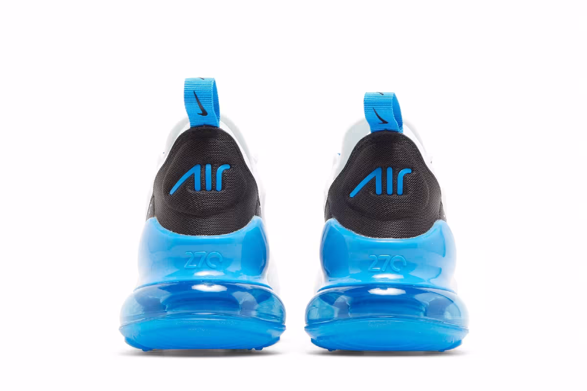 Nike Air Max 270 GS White Photo Blue, view 7