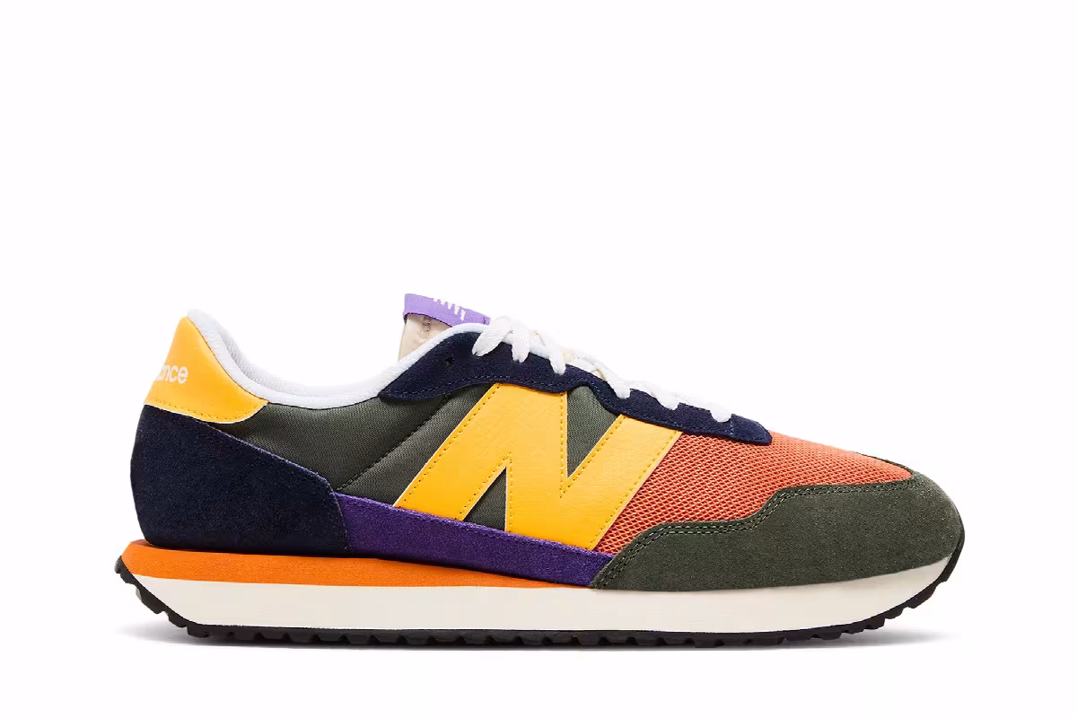 New Balance 237 Pigment Varsity Orange, view 2