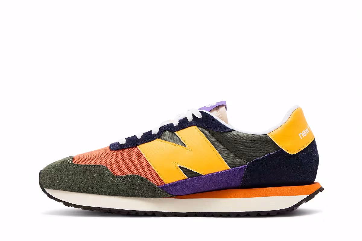 New Balance 237 Pigment Varsity Orange, view 4