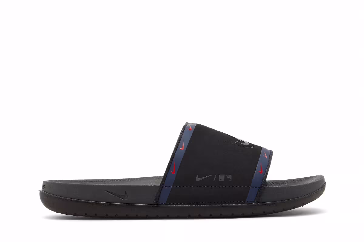 Nike MLB x OffCourt Slide Atlanta Braves, view 2
