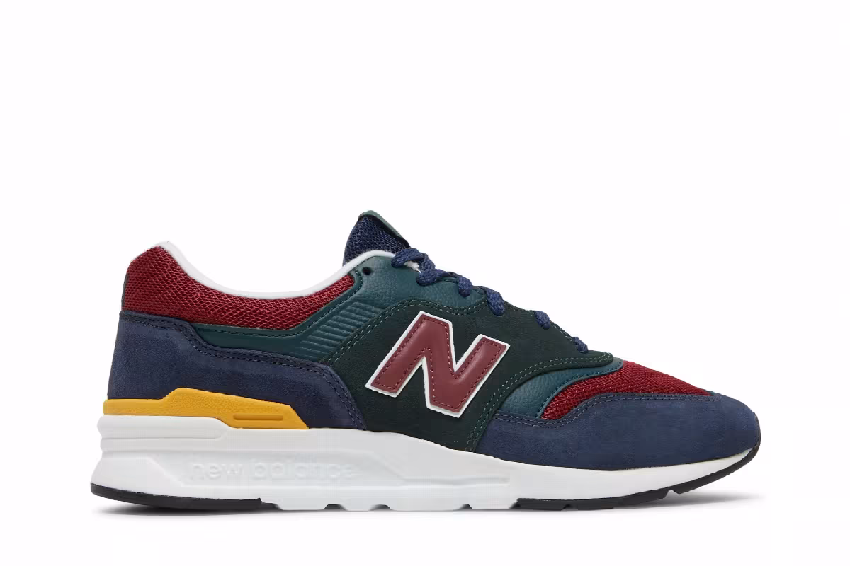 New Balance 997H Emerald Burgundy, view 2