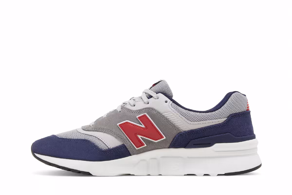 New Balance 997H Team Red Pigment, view 4