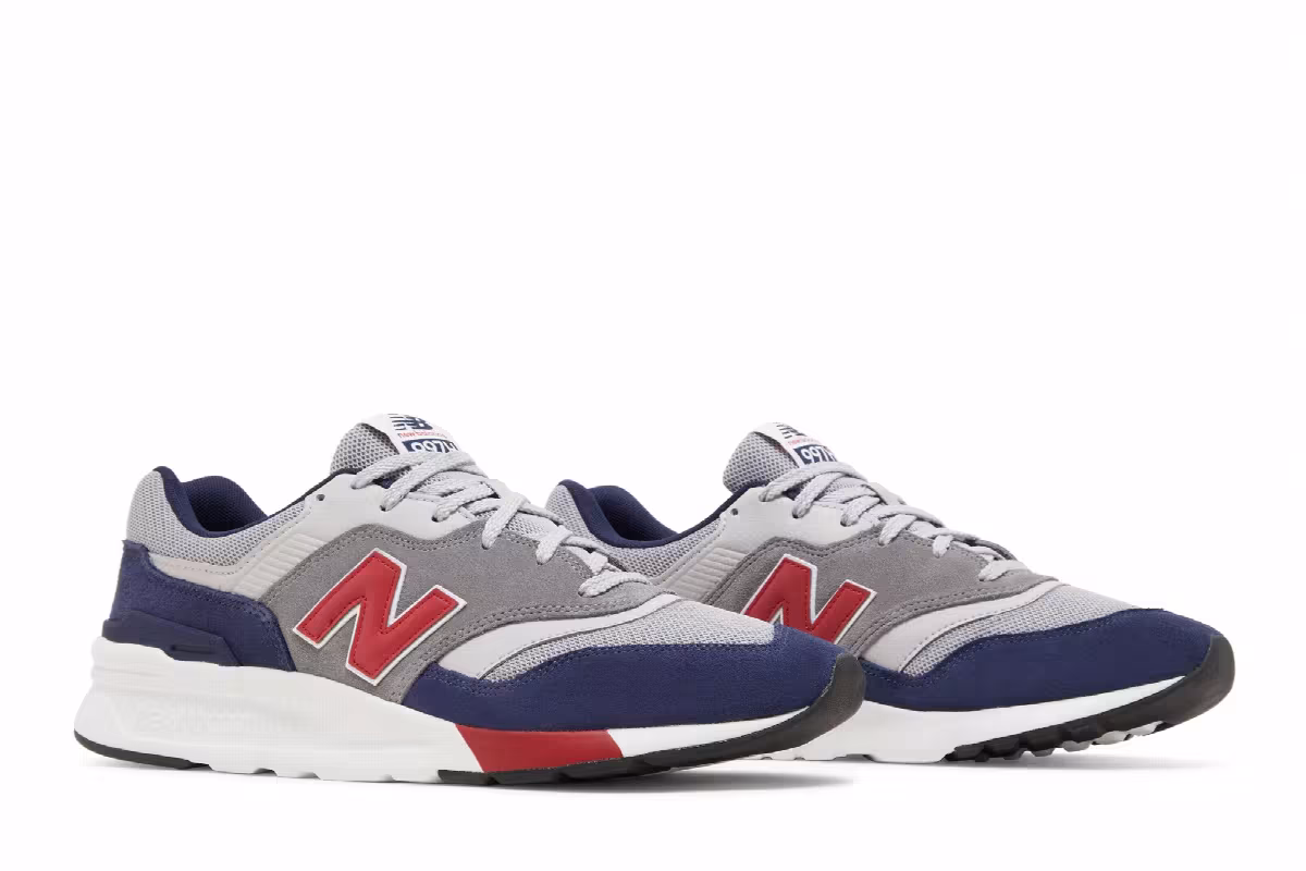 New Balance 997H Team Red Pigment, view 9