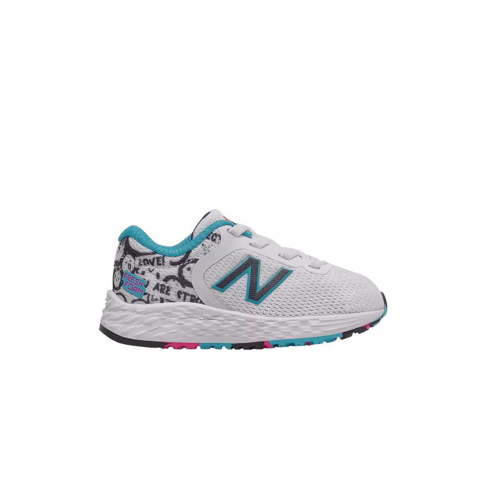 New Balance Arishi v2 Toddler Wide White Virtual Sky