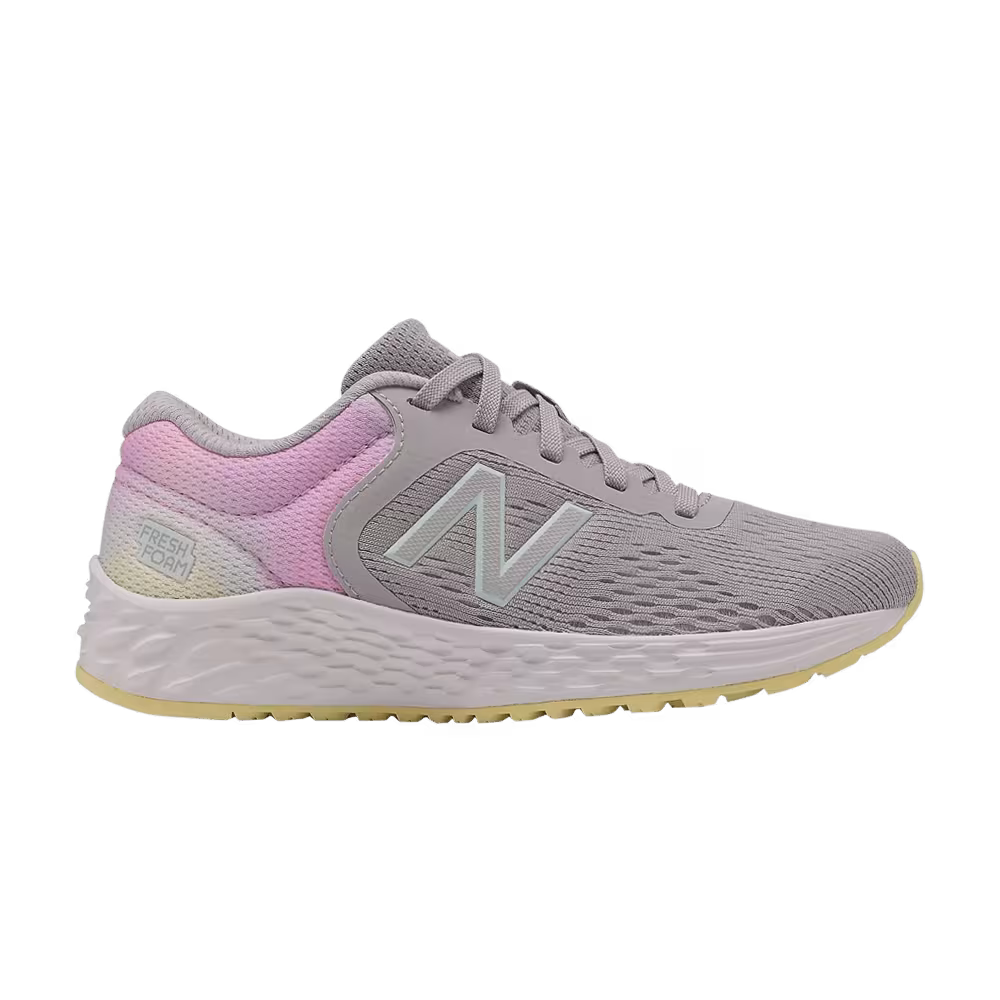 New Balance Arishi v2 Little Kid Light Aluminum Pink Lemonade