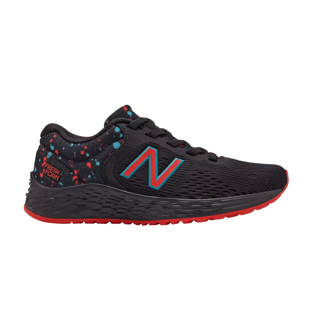 New Balance Arishi v2 Little Kid Black Ghost Pepper Splatter