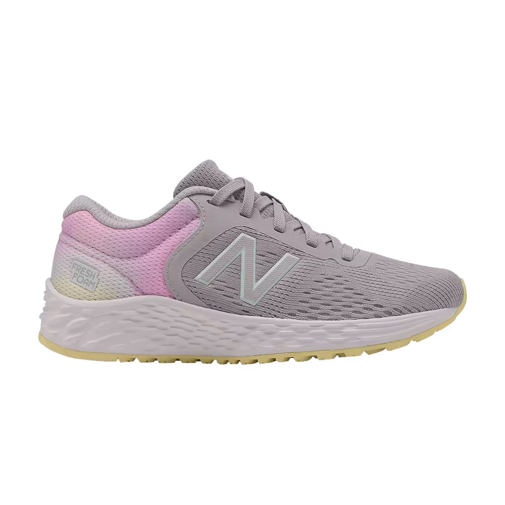 New Balance Arishi v2 Little Kid Wide Light Aluminum Pink Lemonade