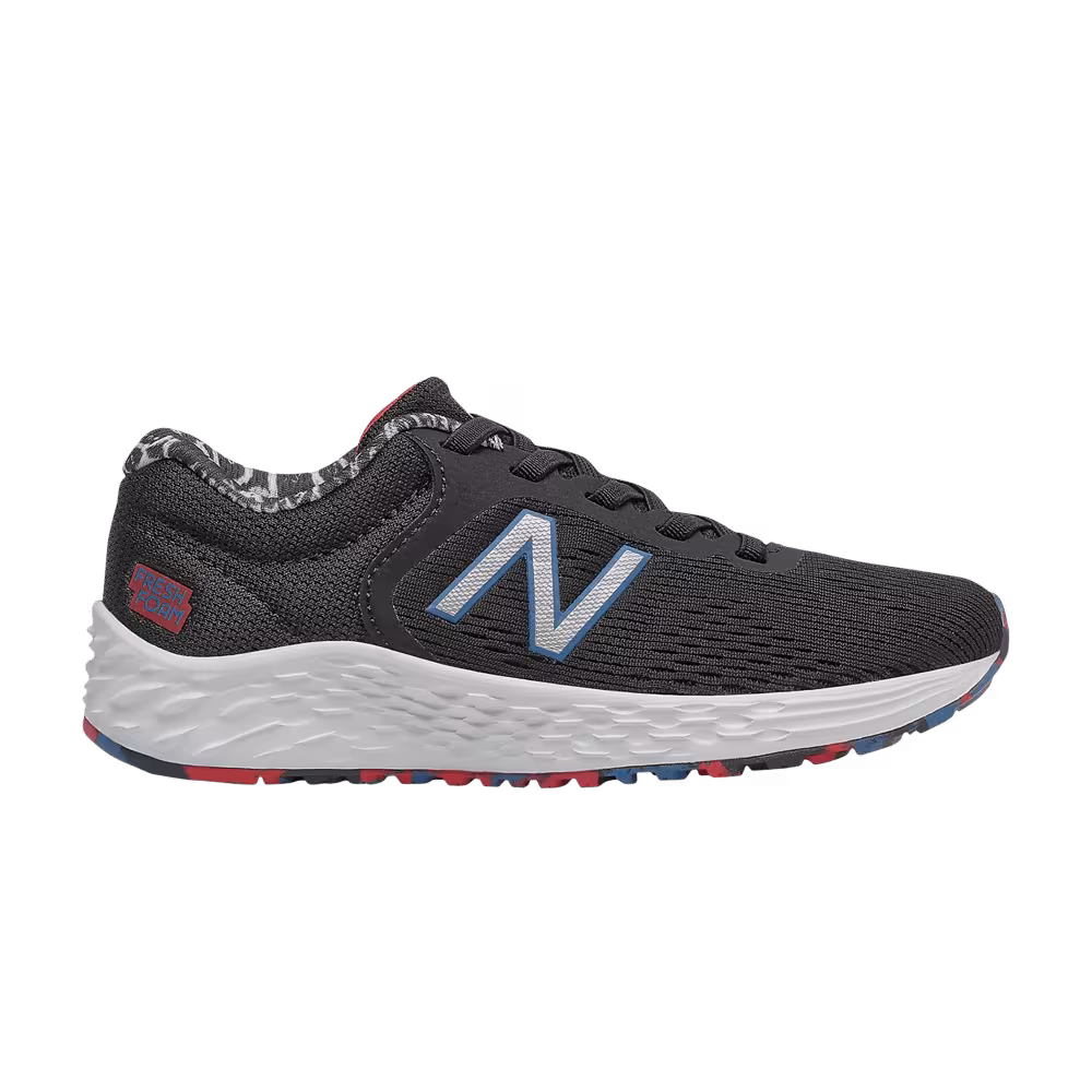 New Balance Arishi v2 Little Kid Wide Black Oxygen Blue